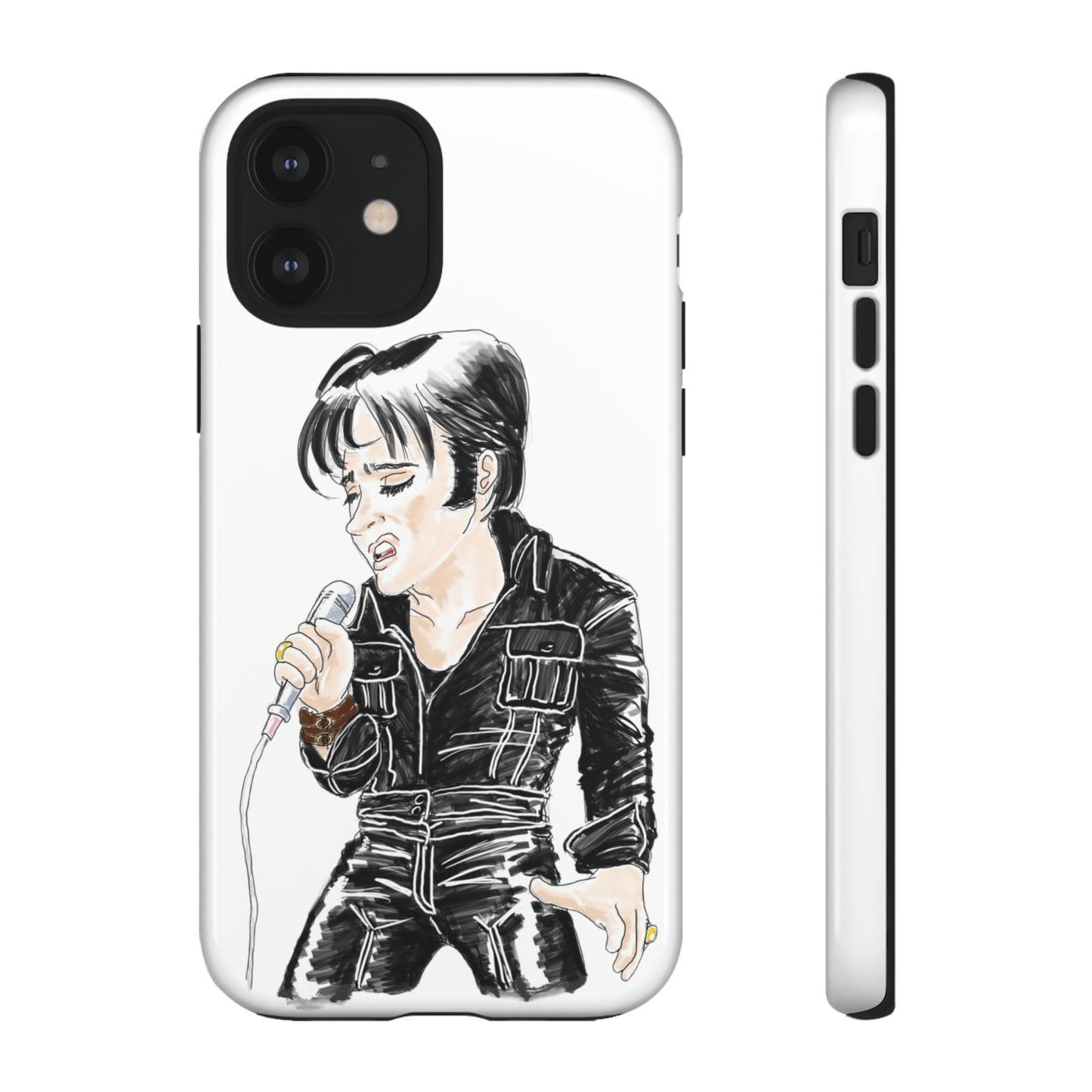 Artist Rendering of ELVIS  Tough Phone Cases