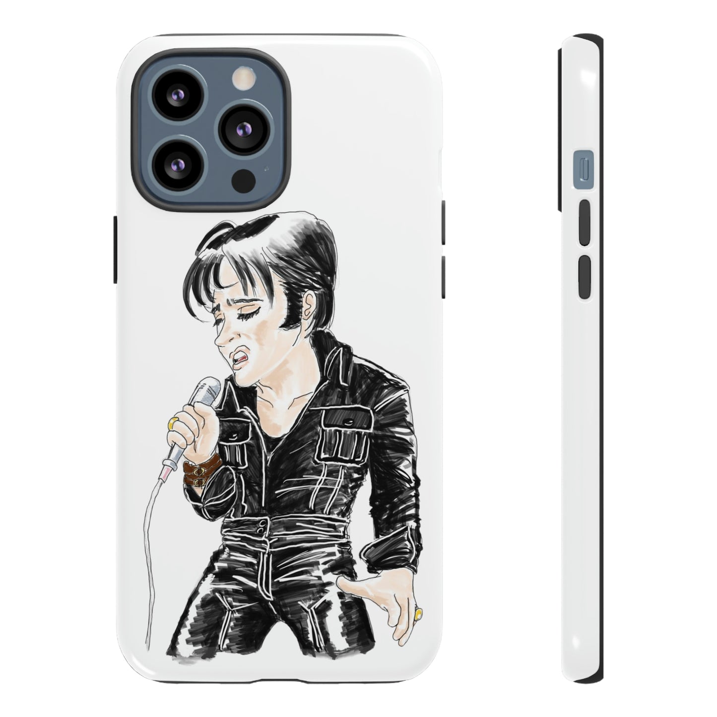 Artist Rendering of ELVIS  Tough Phone Cases