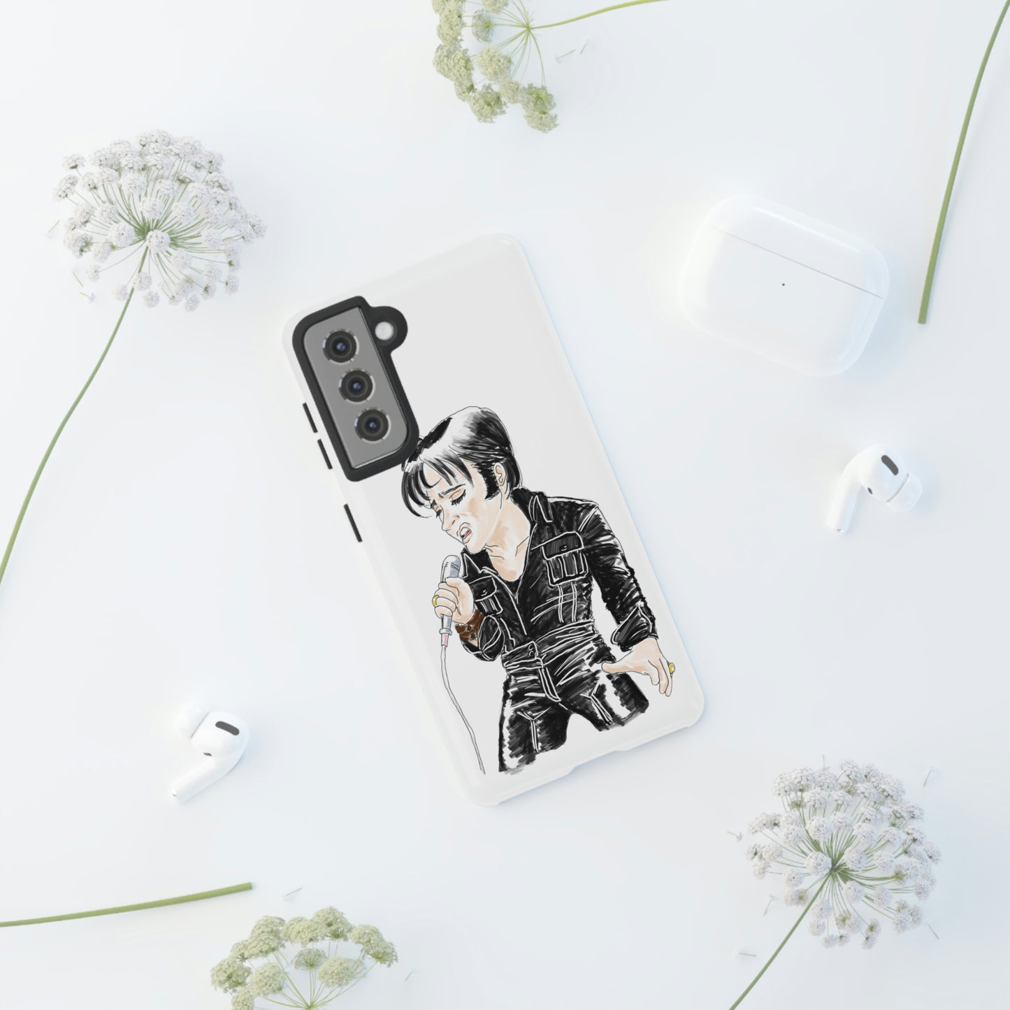 Artist Rendering of ELVIS  Tough Phone Cases