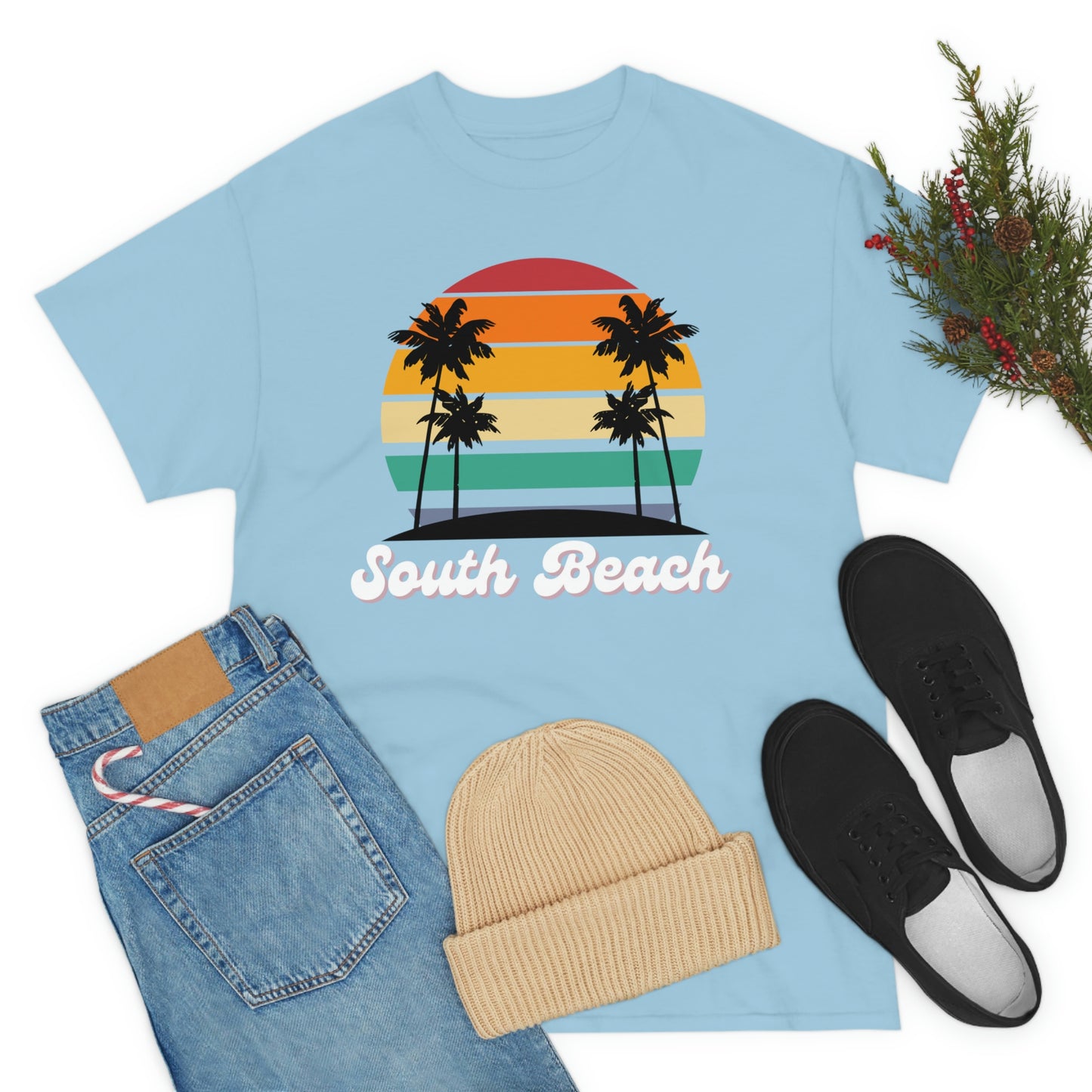 SOUTH BEACH HIP Unisex Heavy Cotton Tee