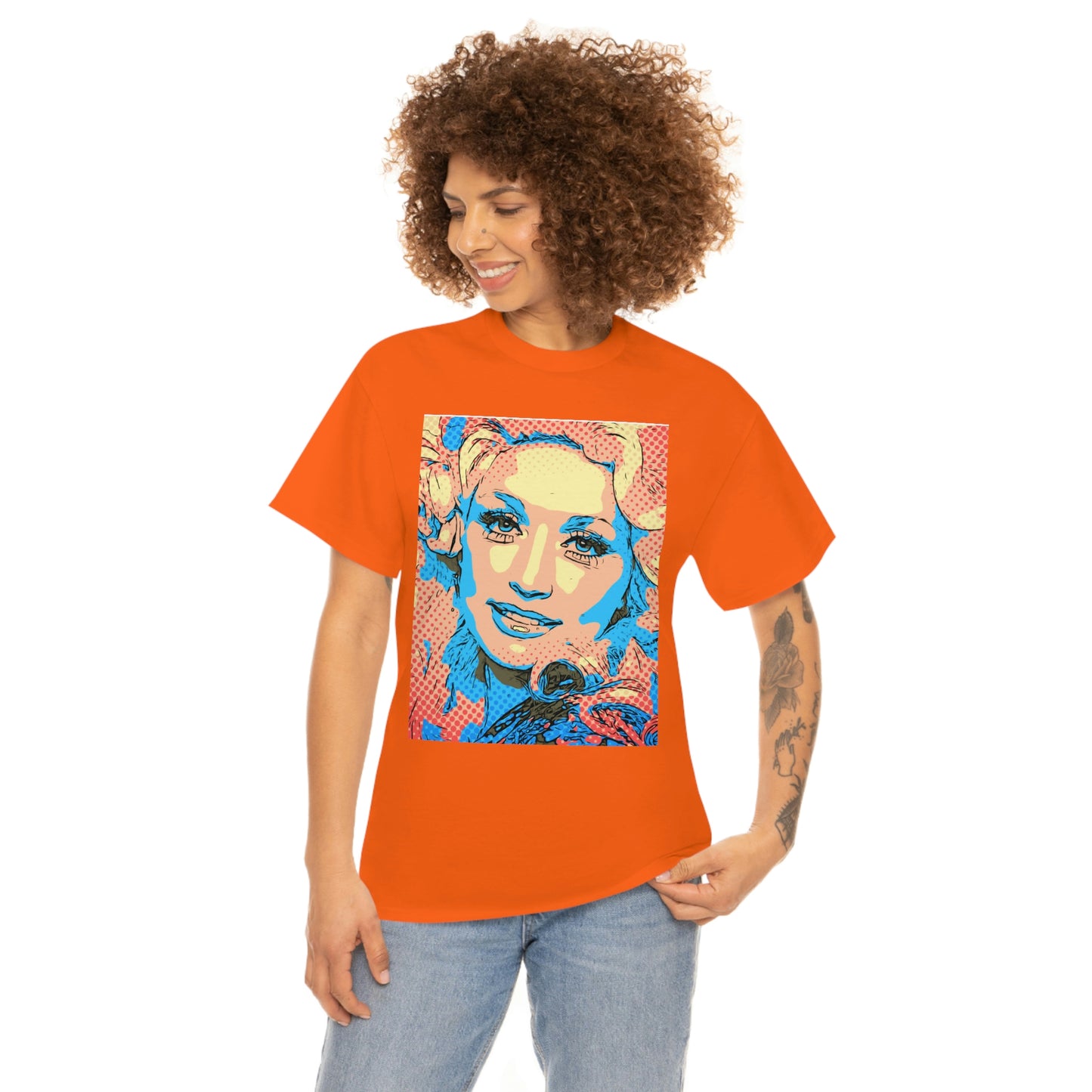 DOLLY PARTON ~ Artist Unisex Heavy Cotton Tee