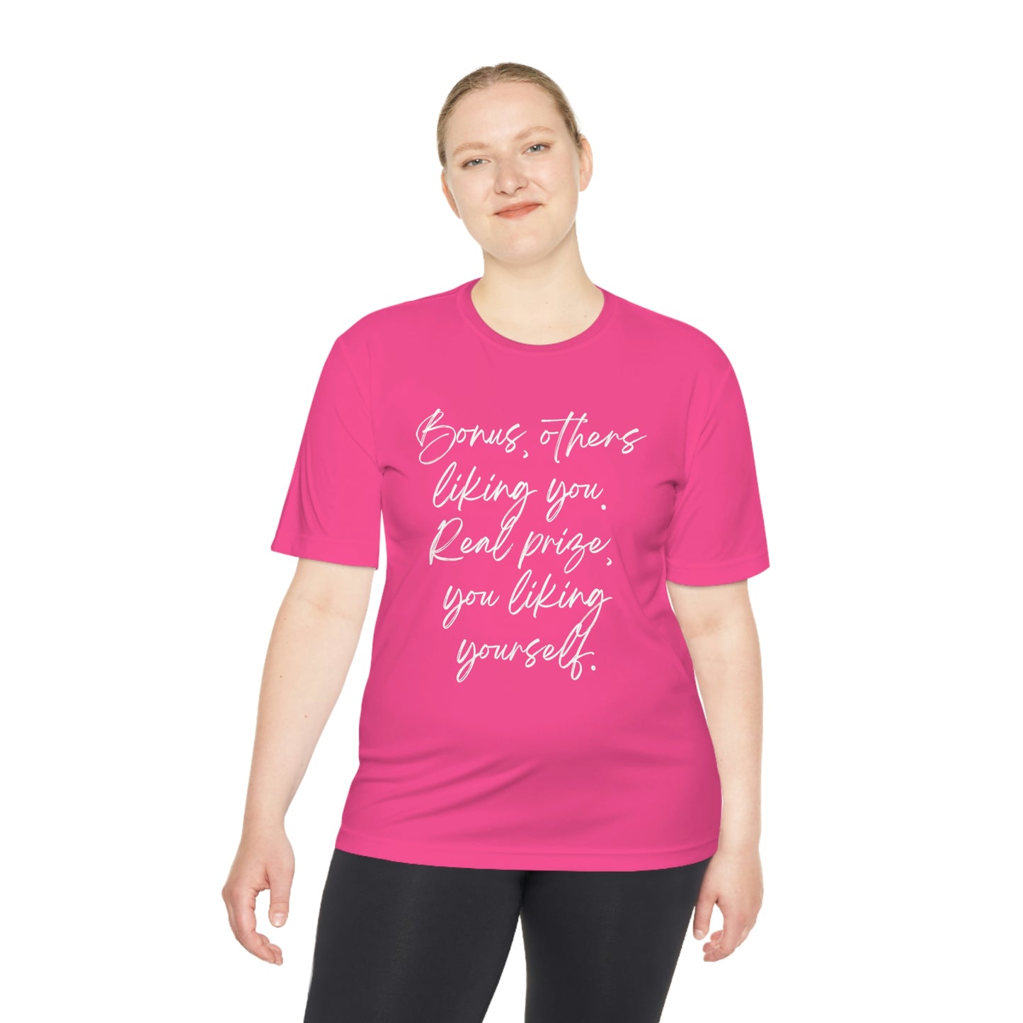 You Liking Yourself  Unisex Moisture Absorbing Tee