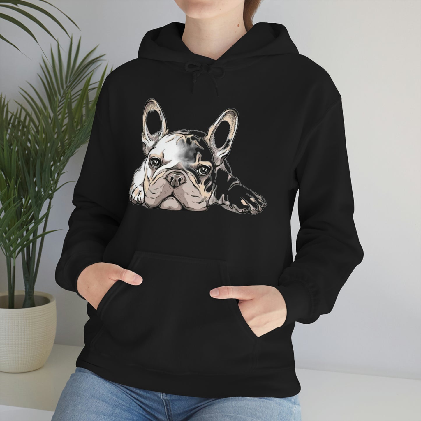 FRENCHIE Unisex Heavy Blend™ Hooded Sweatshirt