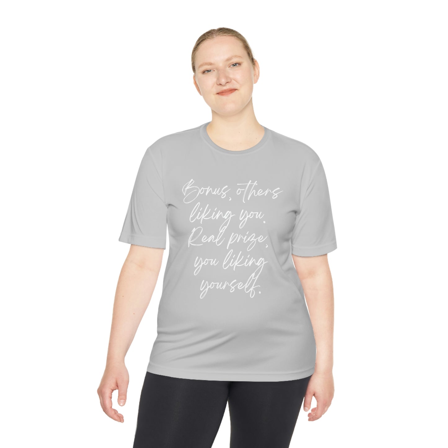 You Liking Yourself  Unisex Moisture Absorbing Tee