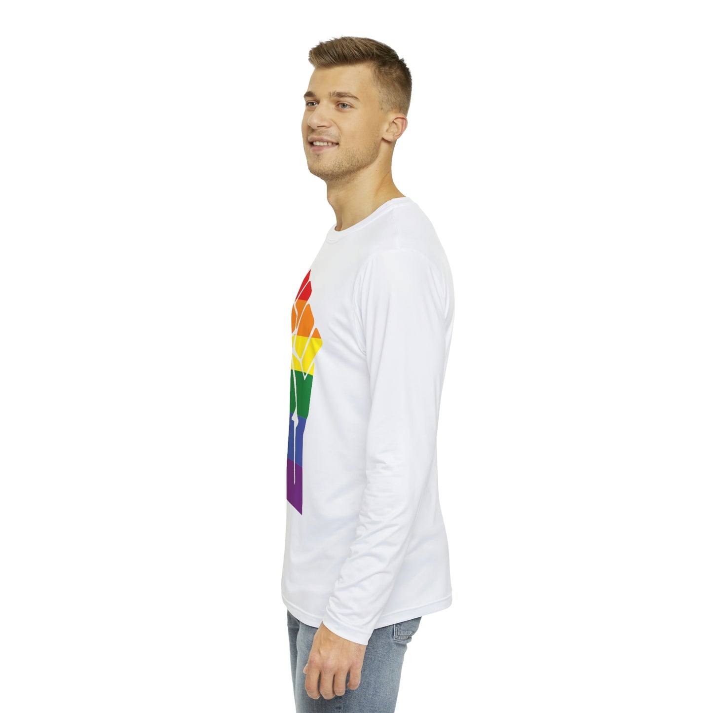 PRIDE   Men's Long Sleeve AOP Shirt