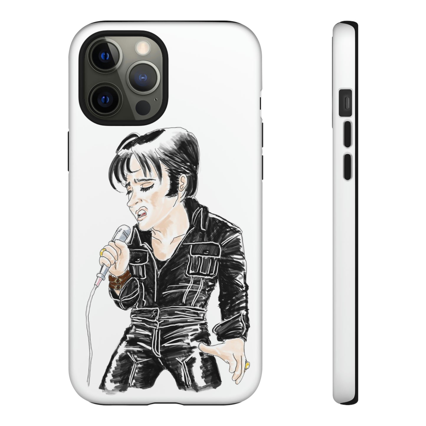 Artist Rendering of ELVIS  Tough Phone Cases