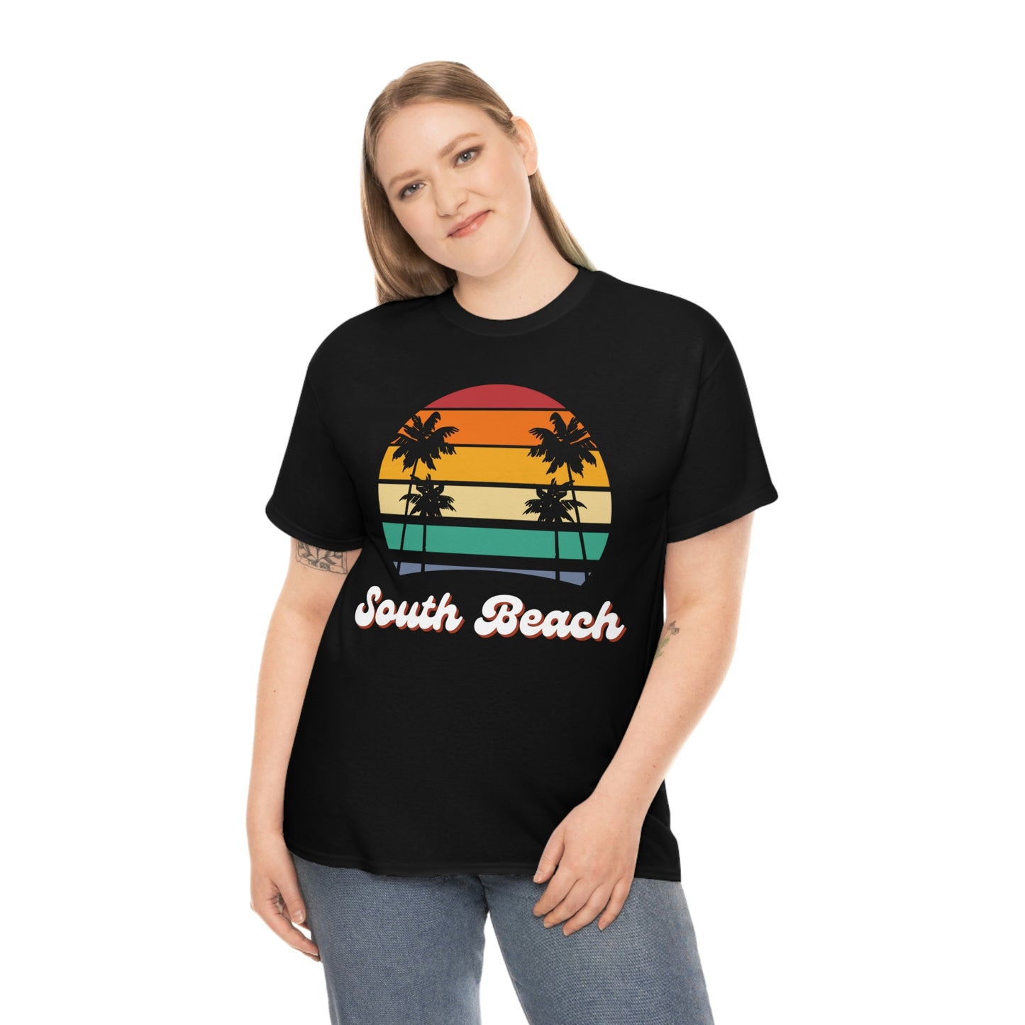 SOUTH BEACH HIP Unisex Heavy Cotton Tee