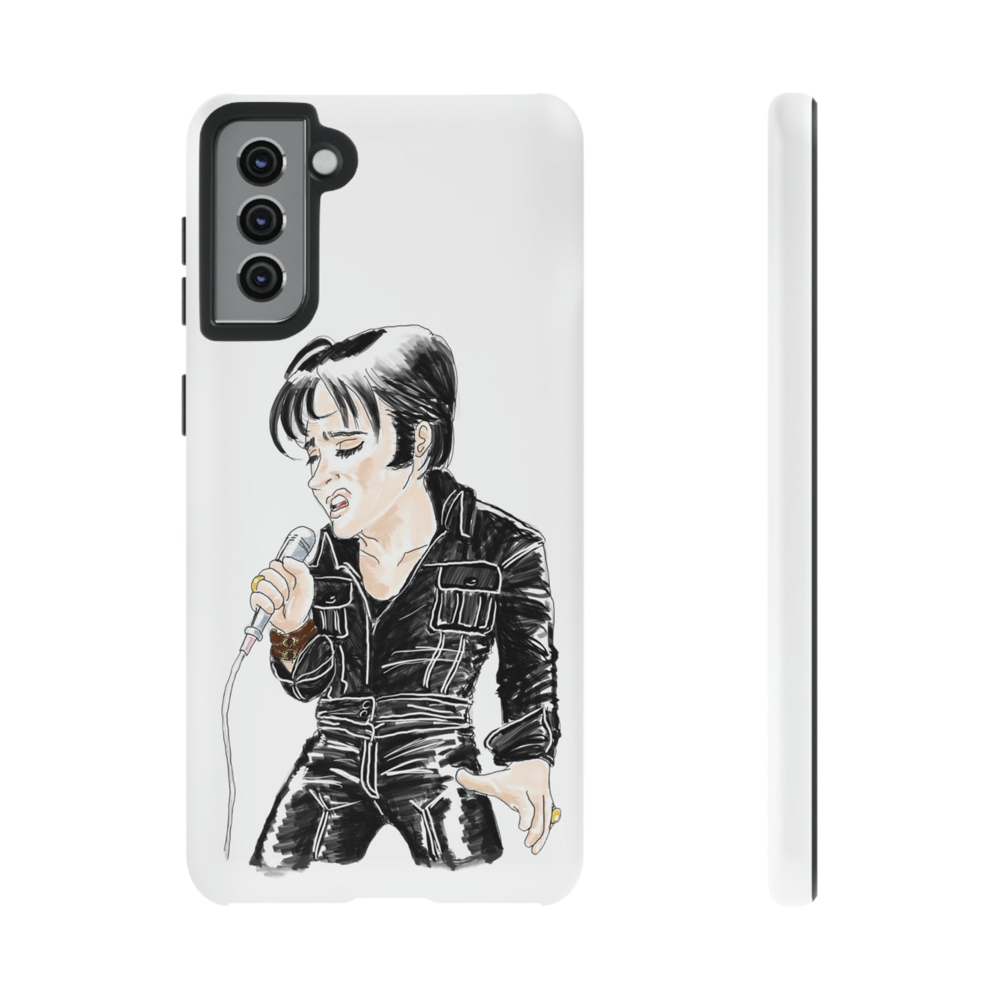 Artist Rendering of ELVIS  Tough Phone Cases