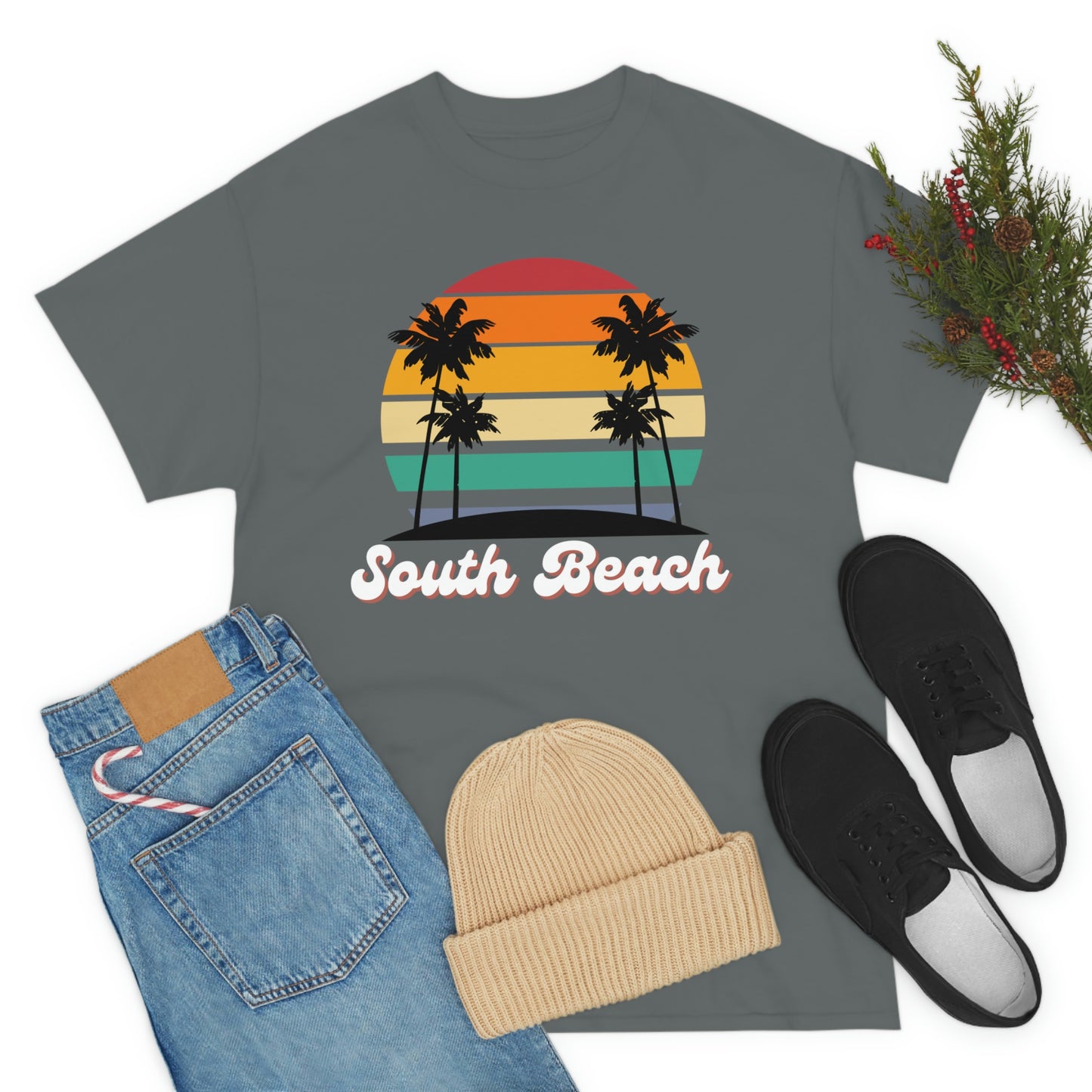 SOUTH BEACH HIP Unisex Heavy Cotton Tee