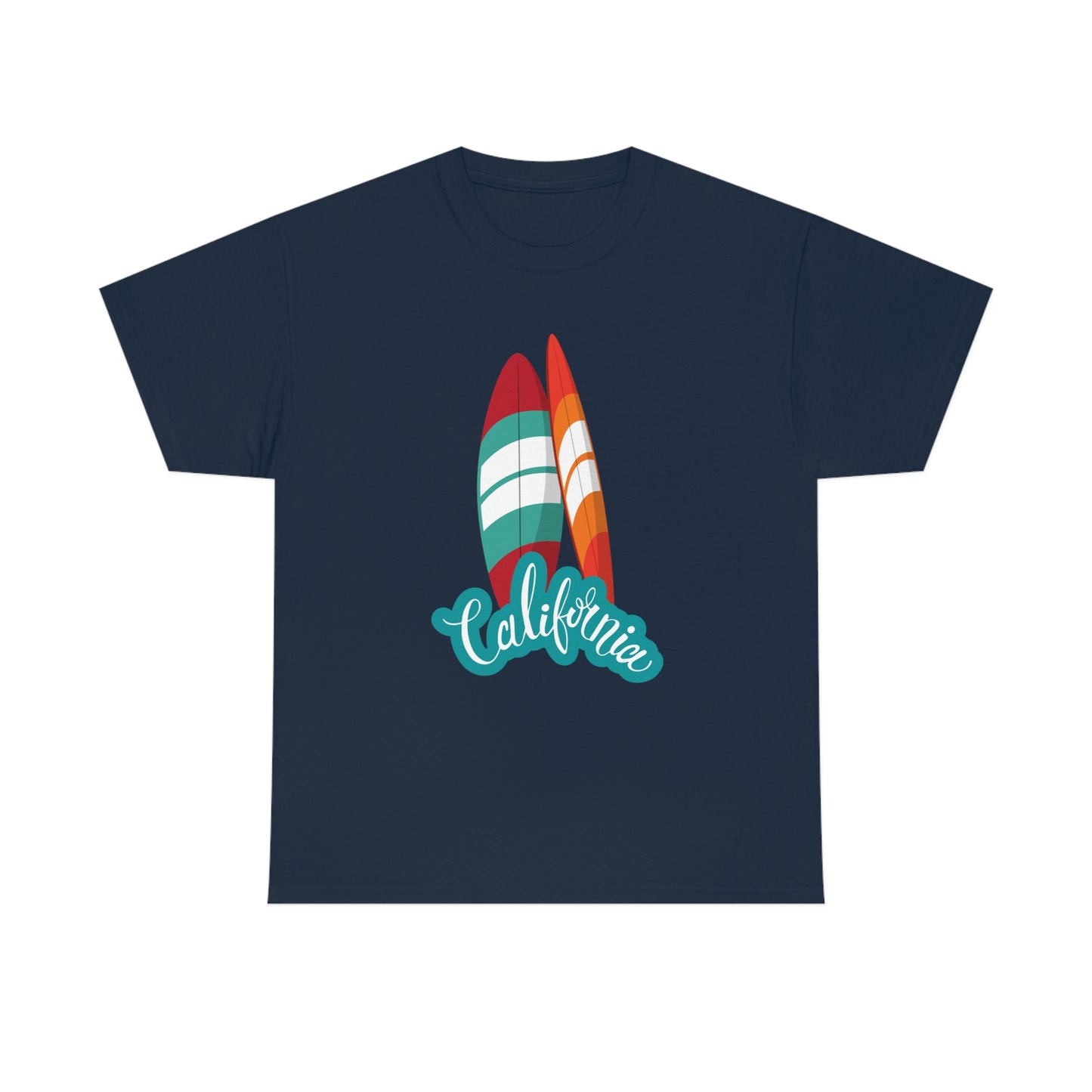 CALIFORNIA SURFS UP Unisex Heavy Cotton Tee