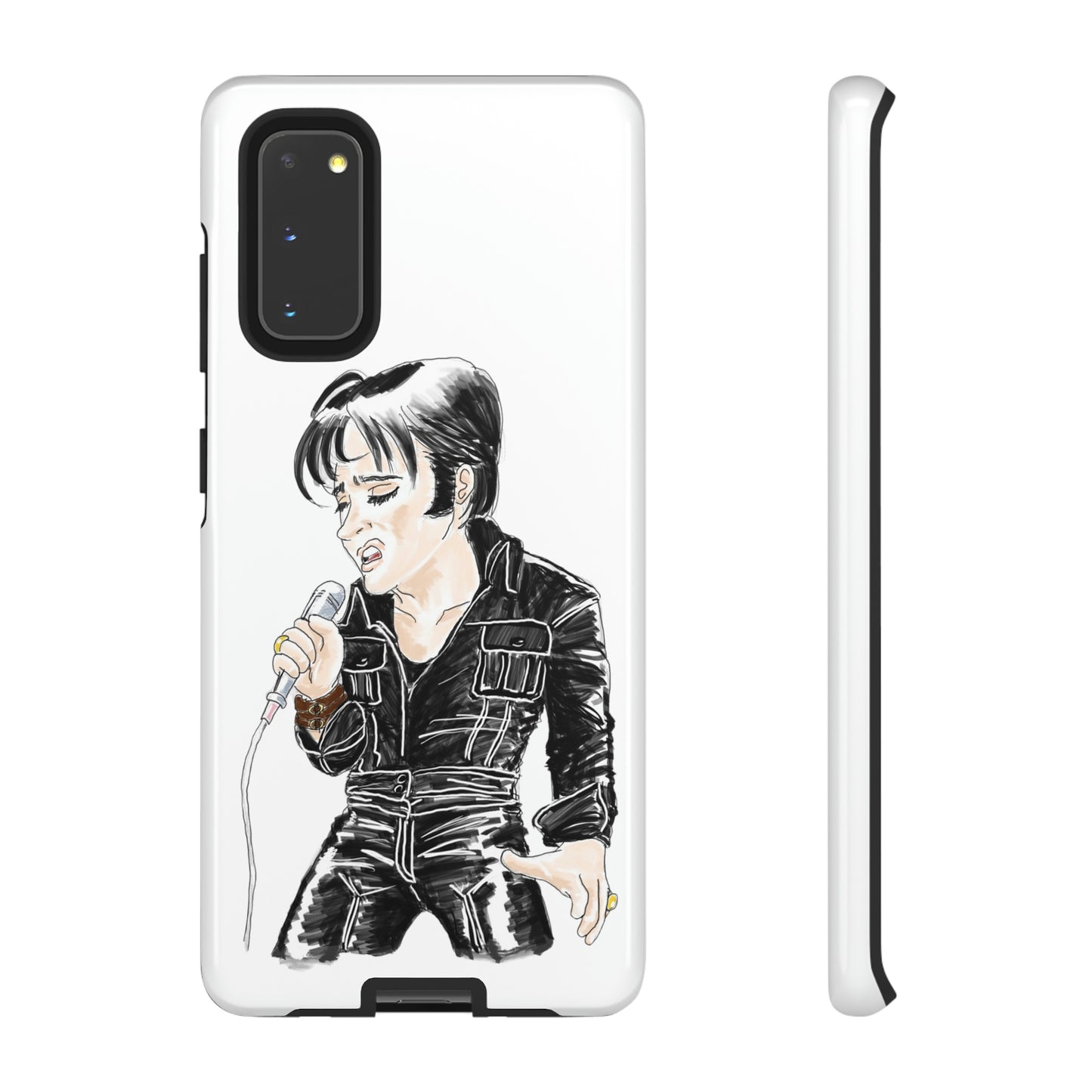 Artist Rendering of ELVIS  Tough Phone Cases