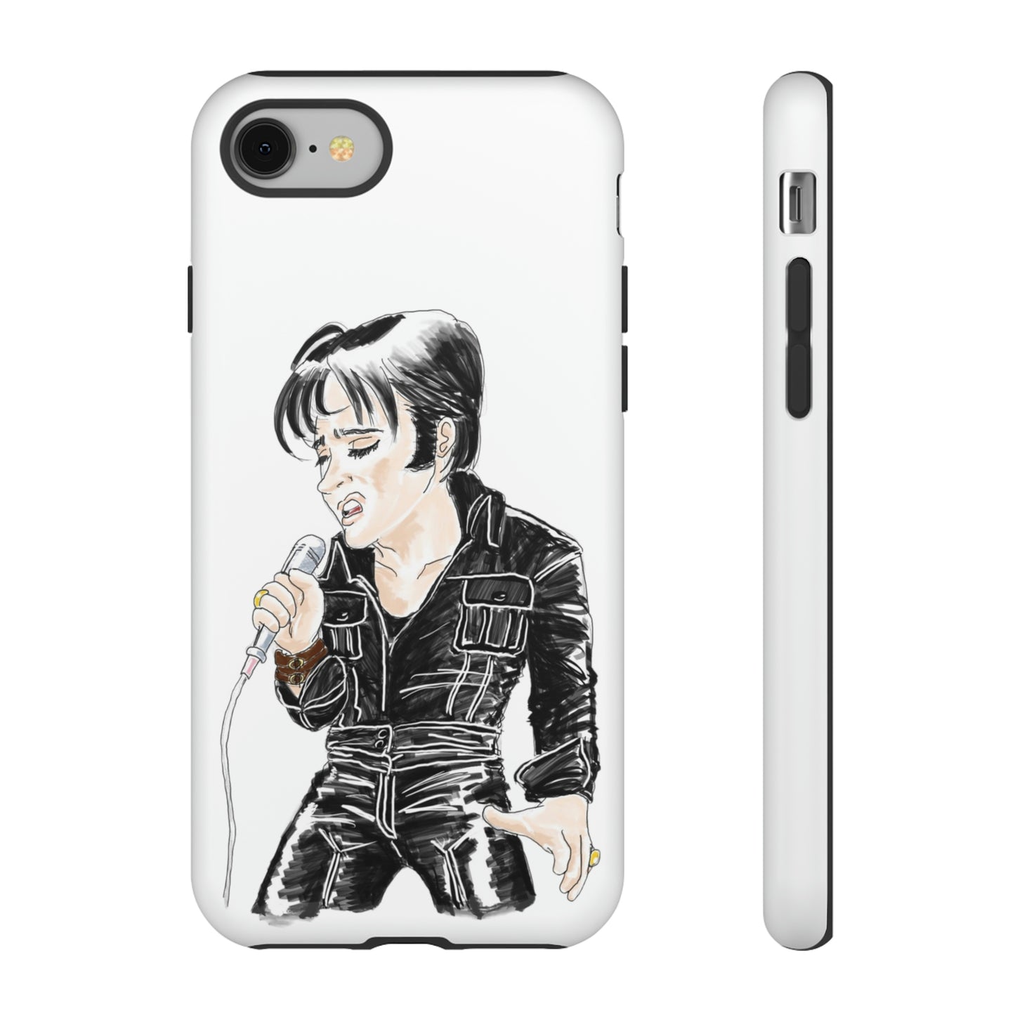 Artist Rendering of ELVIS  Tough Phone Cases