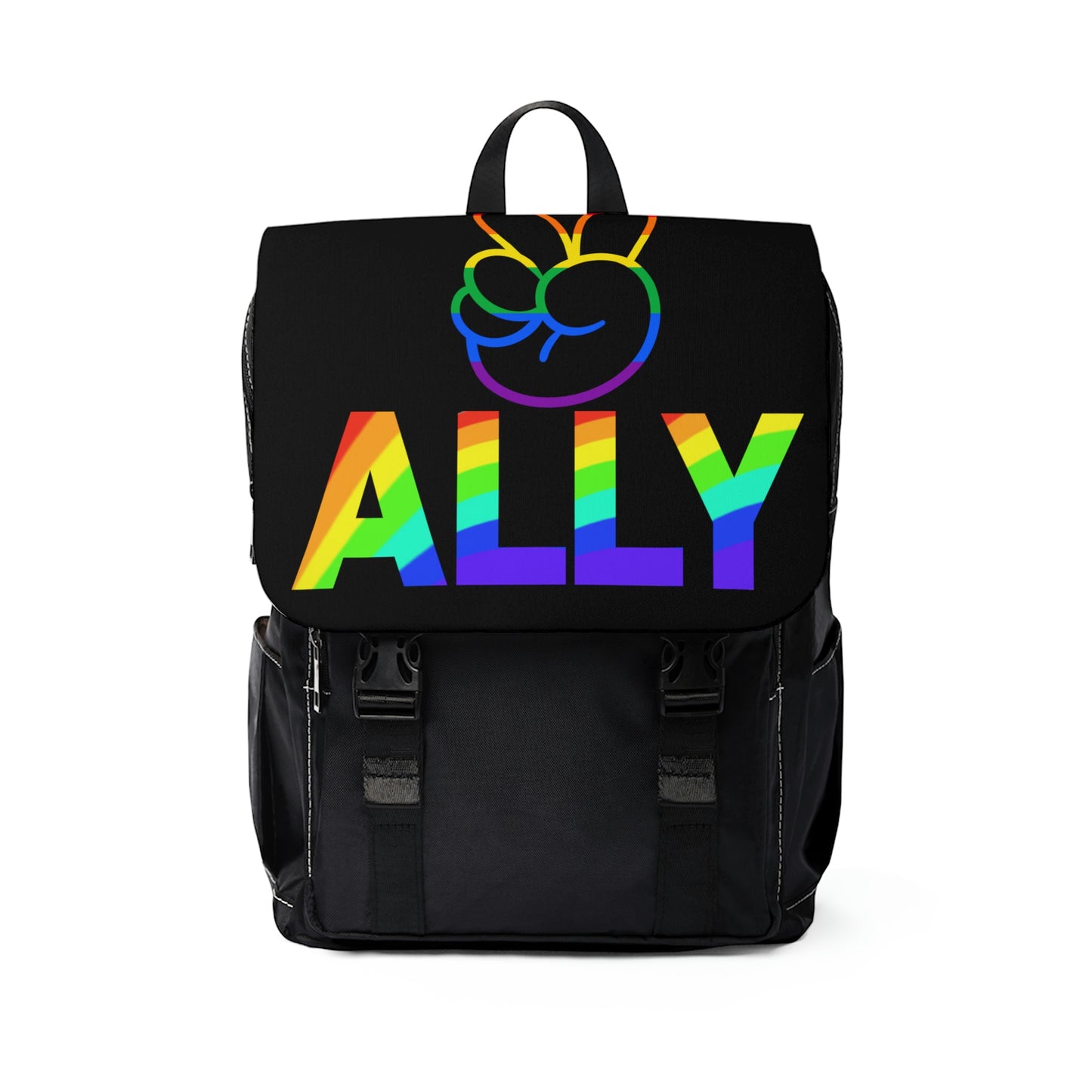 PRIDE ALLY Unisex Casual Shoulder Backpack