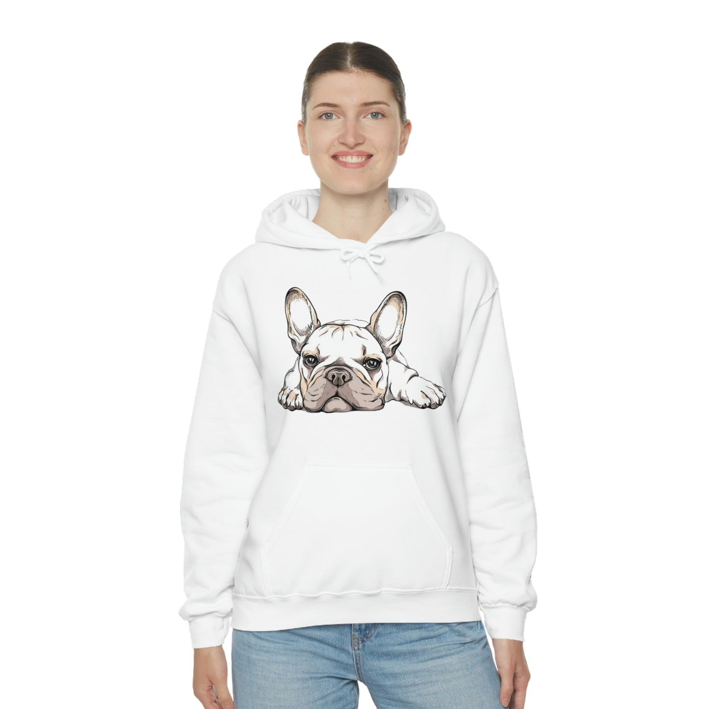 FRENCHIE Unisex Heavy Blend™ Hooded Sweatshirt