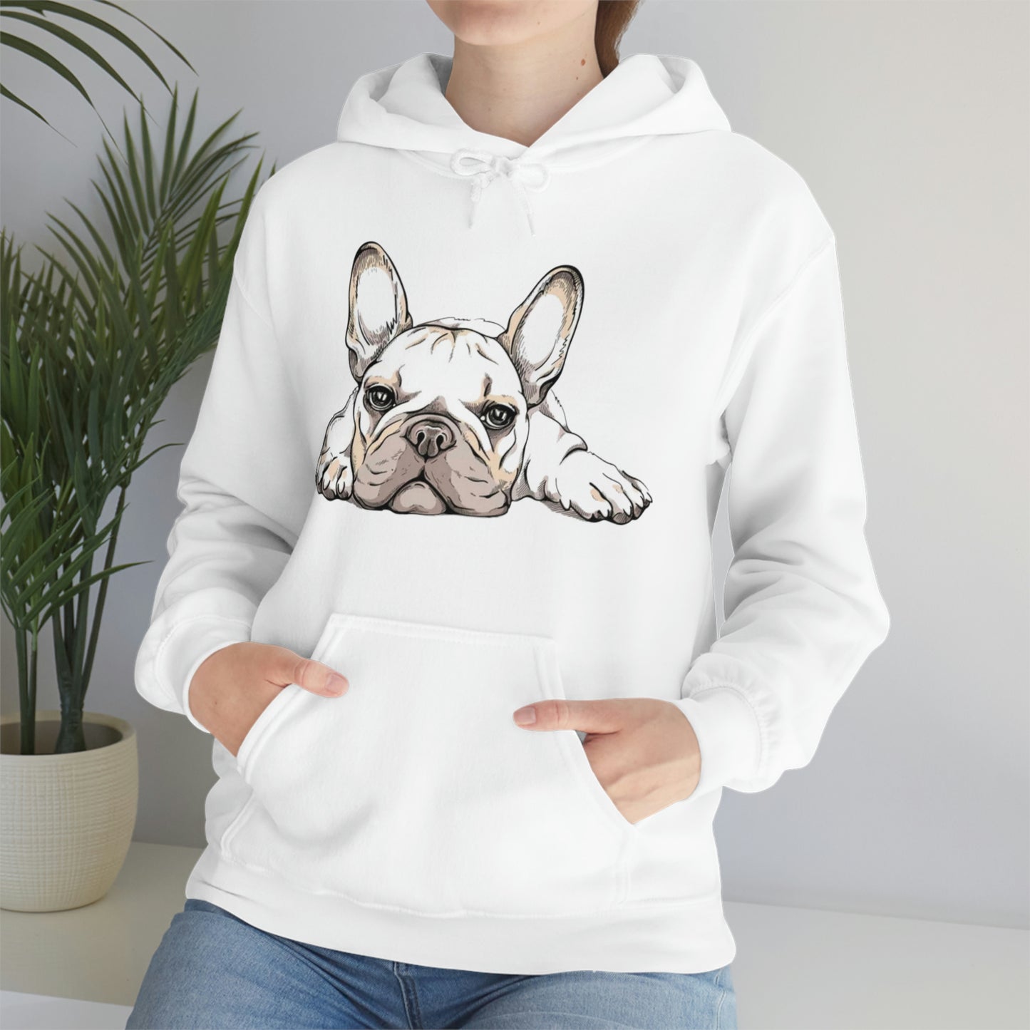 FRENCHIE Unisex Heavy Blend™ Hooded Sweatshirt