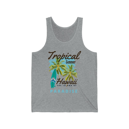 HAWAII PARADISE Unisex Jersey Tank