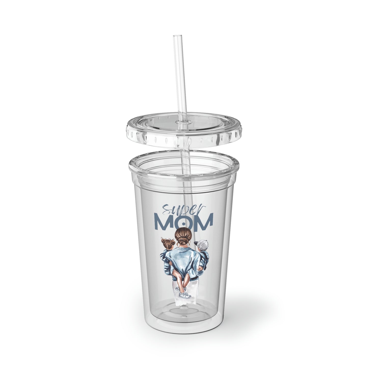 SUPER MOM Suave Acrylic Cup